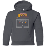 Sweatshirts Charcoal / YS Legend of Hodor Youth Hoodie