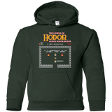 Sweatshirts Forest Green / YS Legend of Hodor Youth Hoodie