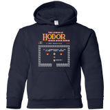 Sweatshirts Navy / YS Legend of Hodor Youth Hoodie