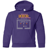Sweatshirts Purple / YS Legend of Hodor Youth Hoodie
