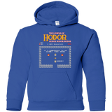 Sweatshirts Royal / YS Legend of Hodor Youth Hoodie