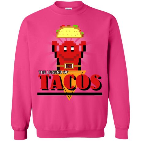 Sweatshirts Heliconia / Small Legend of Tacos Crewneck Sweatshirt