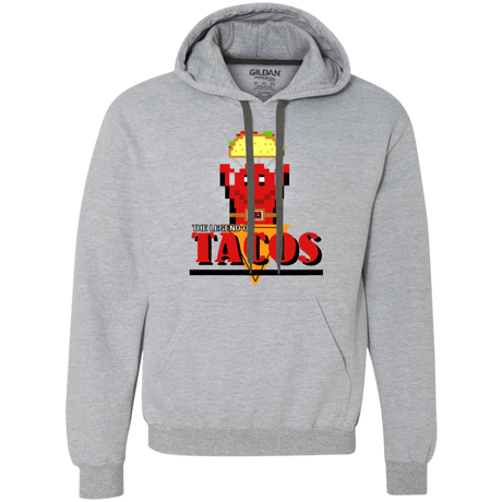 Sweatshirts Sport Grey / Small Legend of Tacos Premium Fleece Hoodie
