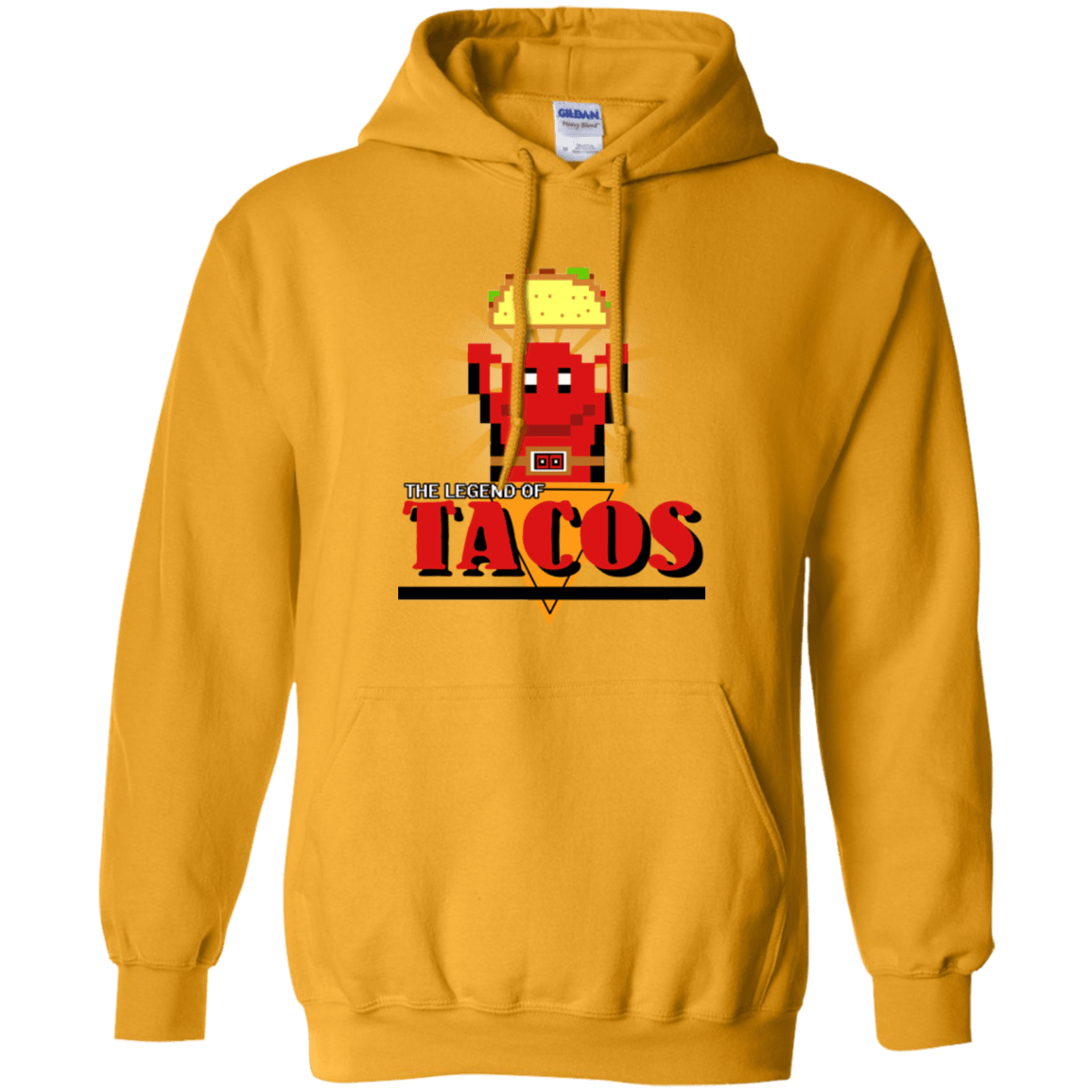 Sweatshirts Gold / Small Legend of Tacos Pullover Hoodie