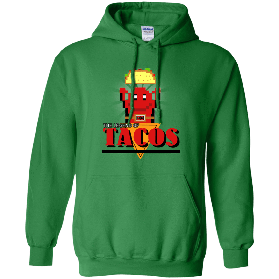 Sweatshirts Irish Green / Small Legend of Tacos Pullover Hoodie