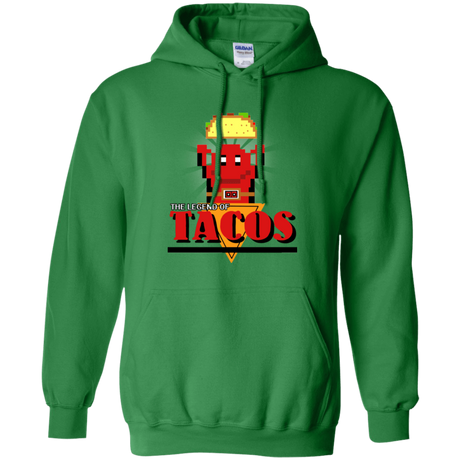 Sweatshirts Irish Green / Small Legend of Tacos Pullover Hoodie