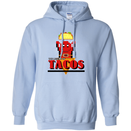 Sweatshirts Light Blue / Small Legend of Tacos Pullover Hoodie