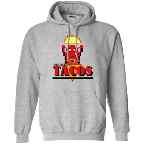 Sweatshirts Sport Grey / Small Legend of Tacos Pullover Hoodie