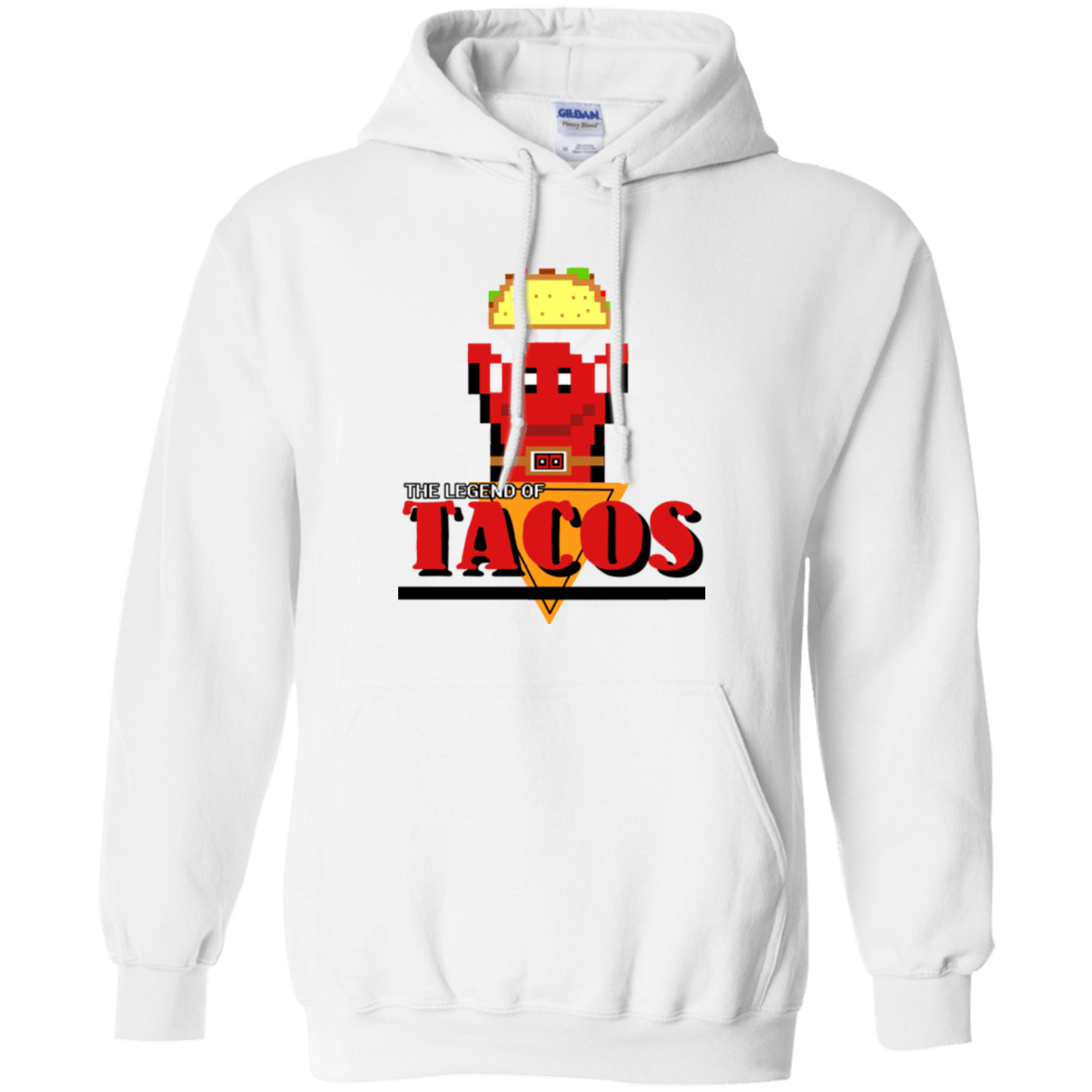 Sweatshirts White / Small Legend of Tacos Pullover Hoodie