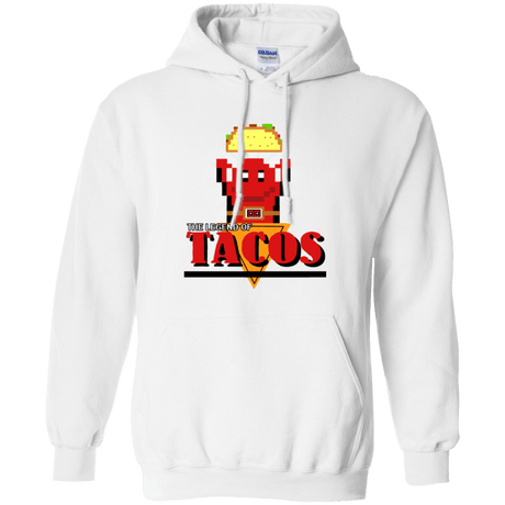 Sweatshirts White / Small Legend of Tacos Pullover Hoodie