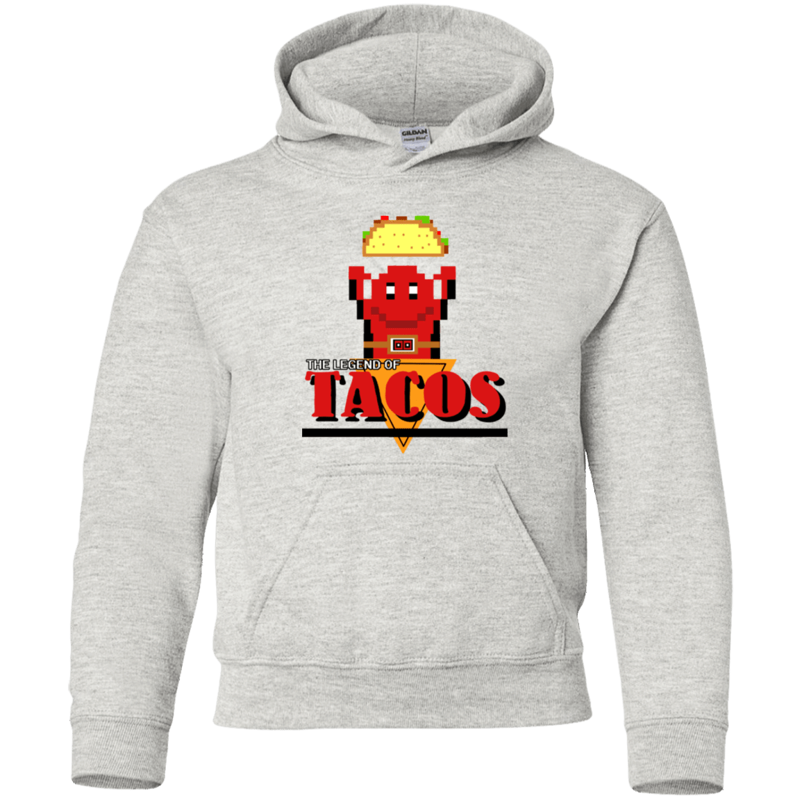 Sweatshirts Ash / YS Legend of Tacos Youth Hoodie