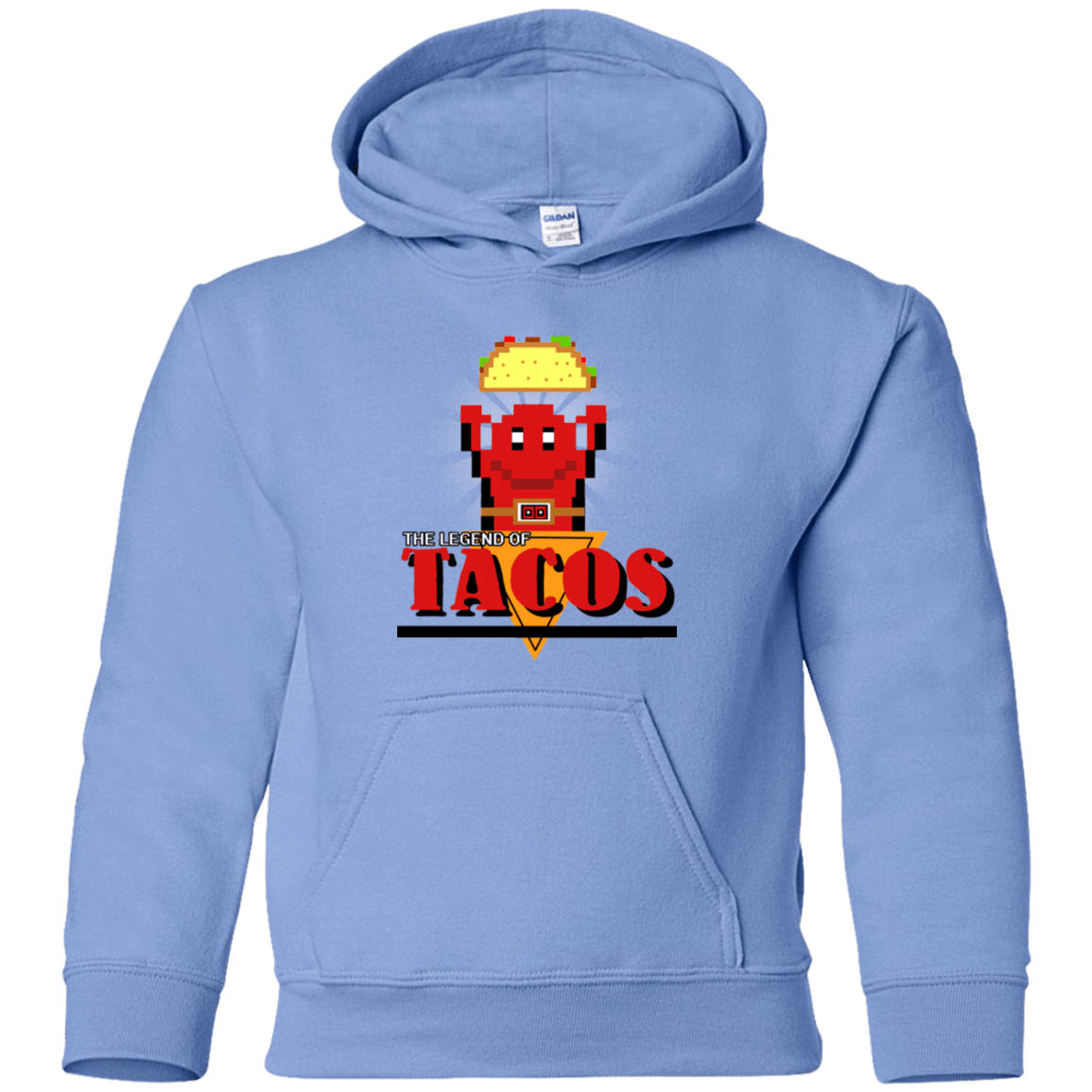 Sweatshirts Carolina Blue / YS Legend of Tacos Youth Hoodie