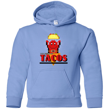Sweatshirts Carolina Blue / YS Legend of Tacos Youth Hoodie