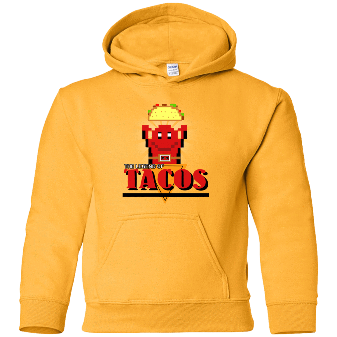 Sweatshirts Gold / YS Legend of Tacos Youth Hoodie