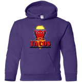 Sweatshirts Purple / YS Legend of Tacos Youth Hoodie