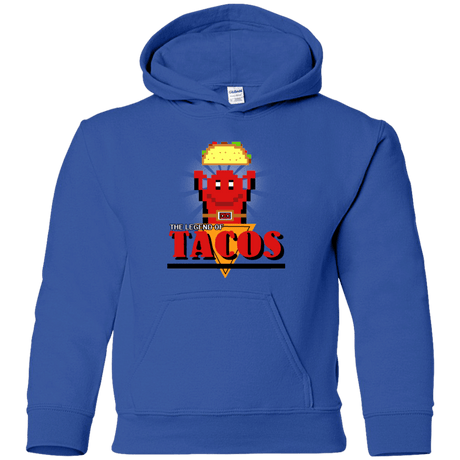 Sweatshirts Royal / YS Legend of Tacos Youth Hoodie