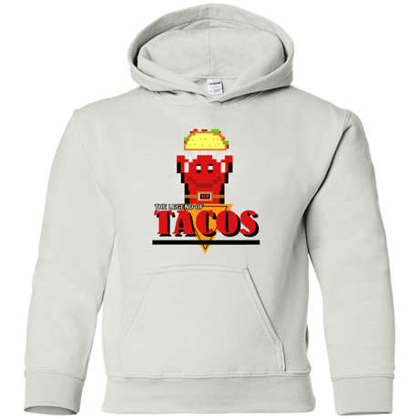 Sweatshirts White / YS Legend of Tacos Youth Hoodie