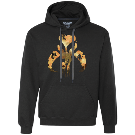 Sweatshirts Black / Small Legend of The Bounty Hunter Premium Fleece Hoodie