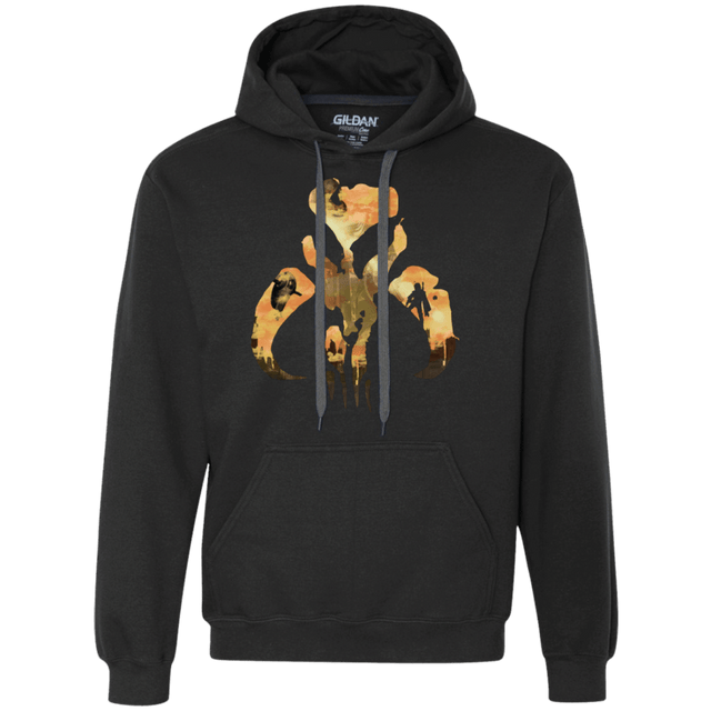 Sweatshirts Black / Small Legend of The Bounty Hunter Premium Fleece Hoodie