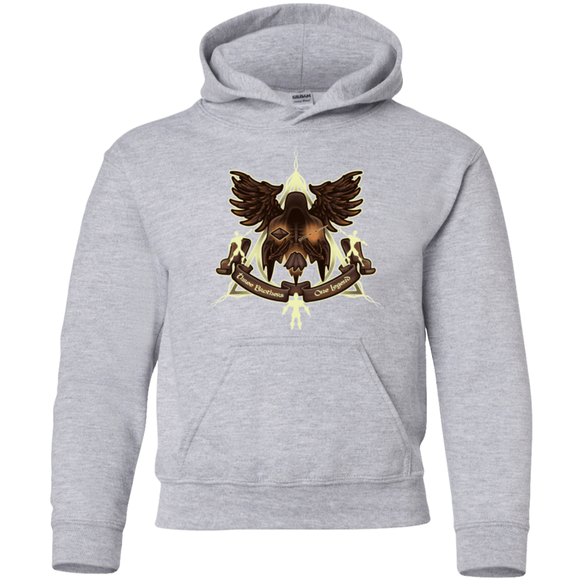 Sweatshirts Sport Grey / YS LEGEND Youth Hoodie