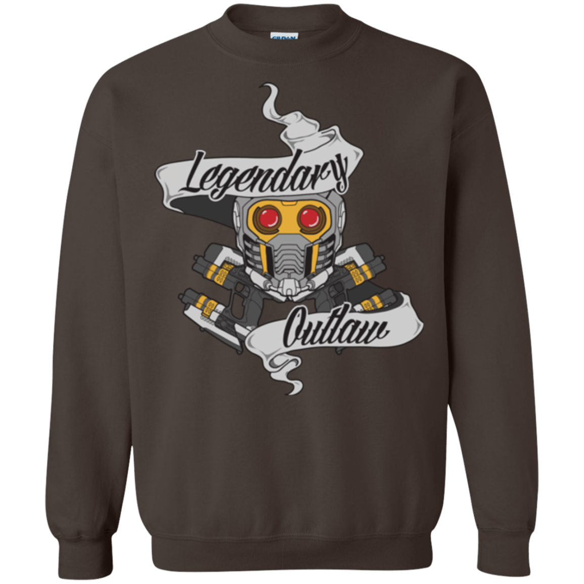 Sweatshirts Dark Chocolate / Small Legendary Outlaw Crewneck Sweatshirt