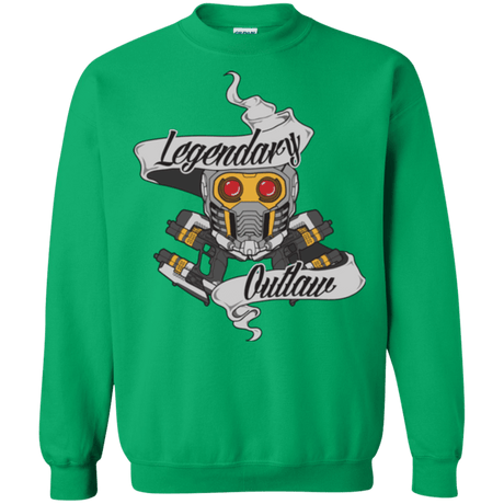 Sweatshirts Irish Green / Small Legendary Outlaw Crewneck Sweatshirt