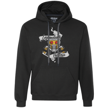 Sweatshirts Black / Small Legendary Outlaw Premium Fleece Hoodie