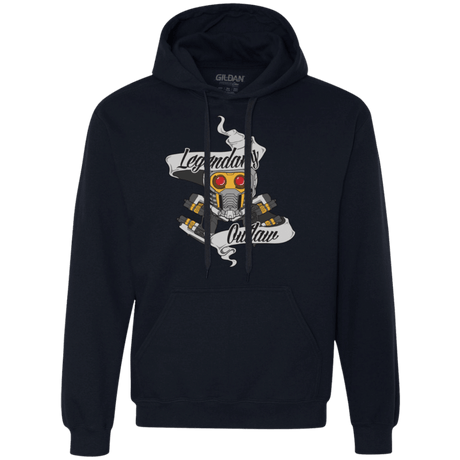 Sweatshirts Navy / Small Legendary Outlaw Premium Fleece Hoodie
