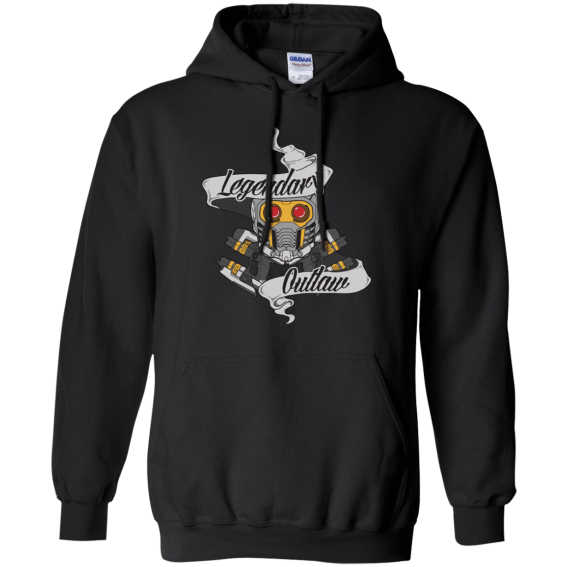 Sweatshirts Black / Small Legendary Outlaw Pullover Hoodie