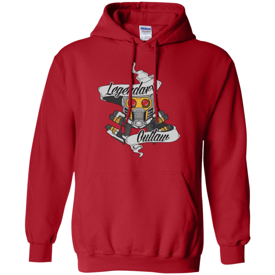 Sweatshirts Red / Small Legendary Outlaw Pullover Hoodie