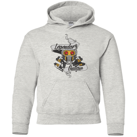 Sweatshirts Ash / YS Legendary Outlaw Youth Hoodie