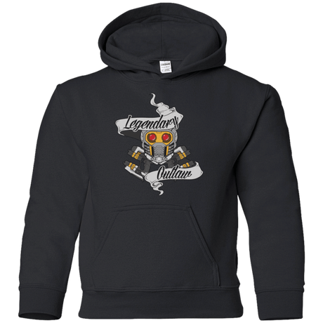 Sweatshirts Black / YS Legendary Outlaw Youth Hoodie