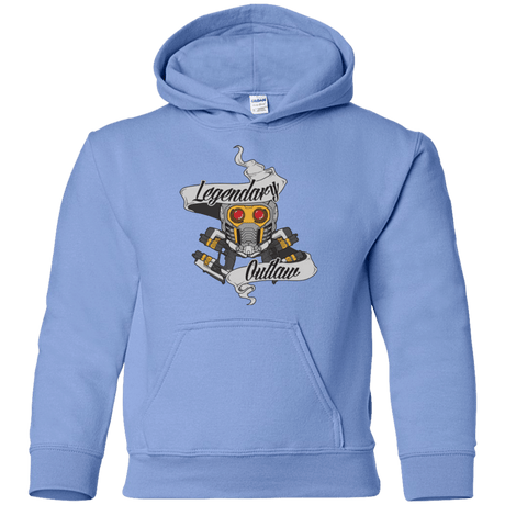Sweatshirts Carolina Blue / YS Legendary Outlaw Youth Hoodie