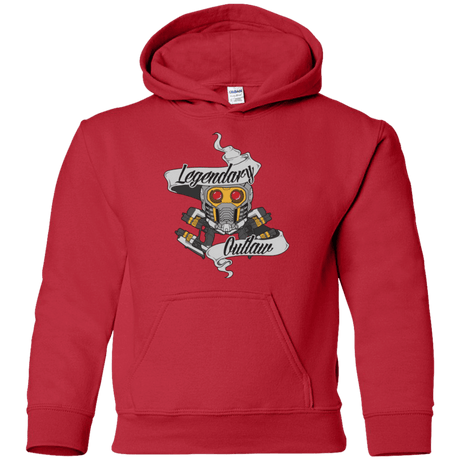 Sweatshirts Red / YS Legendary Outlaw Youth Hoodie