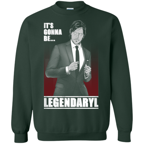 Sweatshirts Forest Green / Small Legendaryl Crewneck Sweatshirt