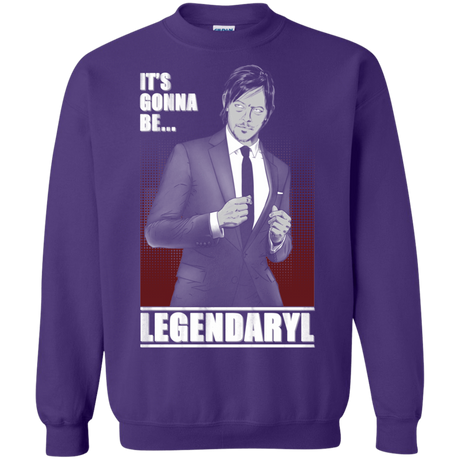 Sweatshirts Purple / Small Legendaryl Crewneck Sweatshirt