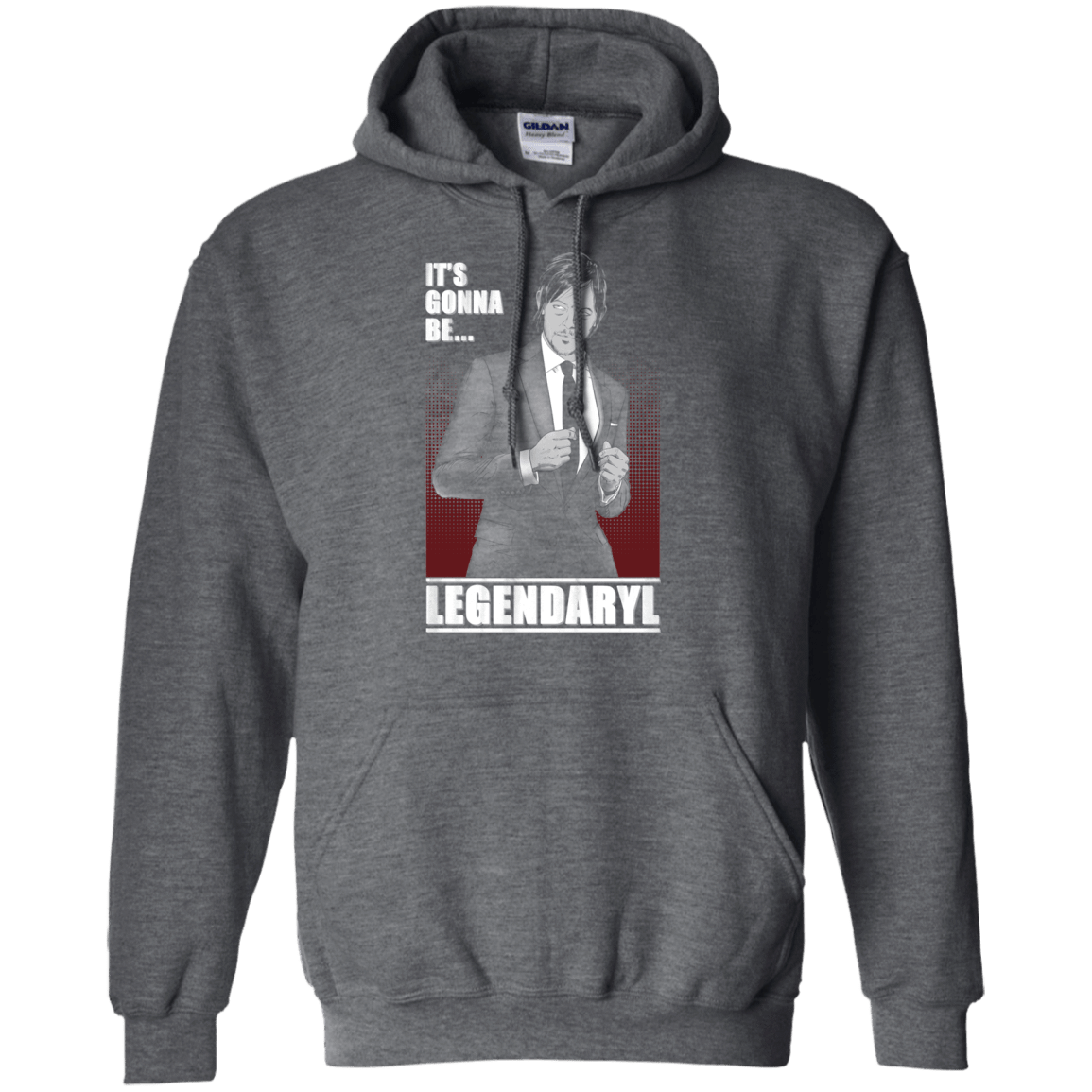 Sweatshirts Dark Heather / Small Legendaryl Pullover Hoodie