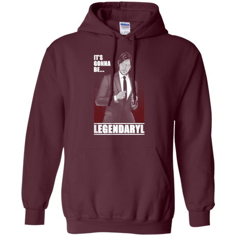 Sweatshirts Maroon / Small Legendaryl Pullover Hoodie