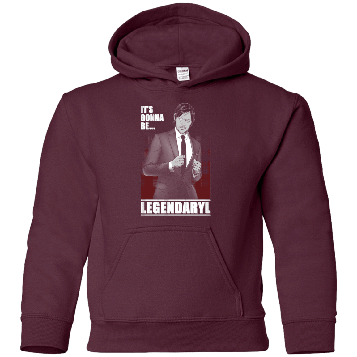 Sweatshirts Maroon / YS Legendaryl Youth Hoodie