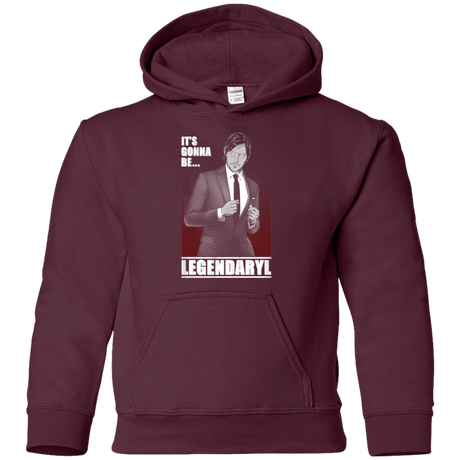 Sweatshirts Maroon / YS Legendaryl Youth Hoodie