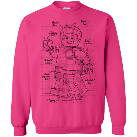 Sweatshirts Heliconia / S Lego Plan Crewneck Sweatshirt