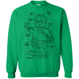 Sweatshirts Irish Green / S Lego Plan Crewneck Sweatshirt