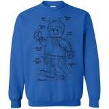 Sweatshirts Royal / S Lego Plan Crewneck Sweatshirt