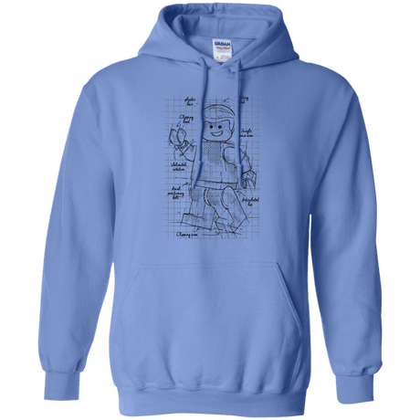 Sweatshirts Carolina Blue / S Lego Plan Pullover Hoodie