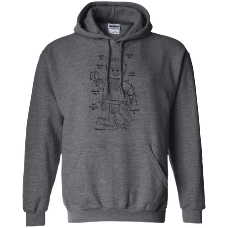 Sweatshirts Dark Heather / S Lego Plan Pullover Hoodie