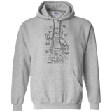 Sweatshirts Sport Grey / S Lego Plan Pullover Hoodie