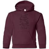 Sweatshirts Maroon / YS Lego Plan Youth Hoodie