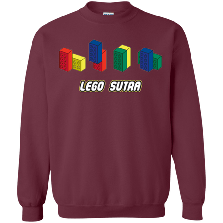 Sweatshirts Maroon / Small Lego Sutra Crewneck Sweatshirt