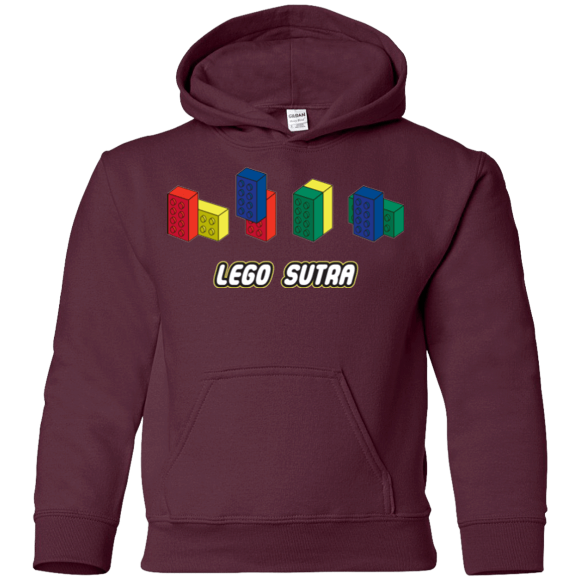 Sweatshirts Maroon / YS Lego Sutra Youth Hoodie