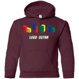 Sweatshirts Maroon / YS Lego Sutra Youth Hoodie